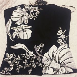 NWT White House Black Market Strapless Top